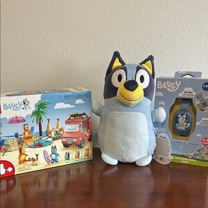 Bluey Lego Squishmallow Vetch Watch Playset Bundle